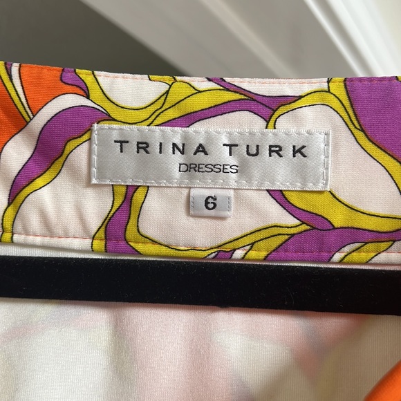 Trina Turk multi color size 6 dress - Picture 2 of 2